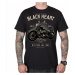 tričko BLACK HEART MOTORCYCLE Čierna