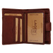 Pánska kožená peňaženka Lagen Conor - hnedá