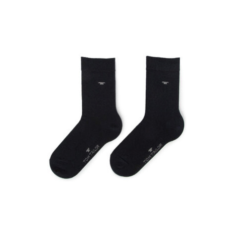 Tom Tailor Súprava 3 párov vysokých detských ponožiek 9203 Tmavomodrá
