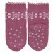 STERNTALER Ponožky protišmykové Medvedík ABS 2ks v balení purple dievča veľ. 17/18 cm- 9-12 m