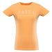 Women's cotton T-shirt ALPINE PRO NORDA peach variant pb