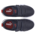 Puma COURTFLEX V2 V PS Detská voľnočasová obuv, tmavo modrá, veľkosť 32.5