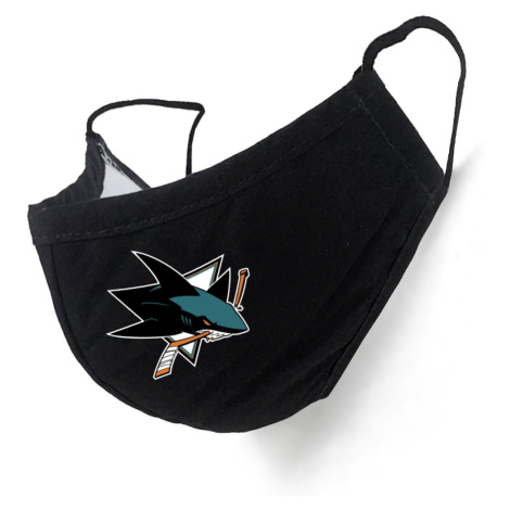 San Jose Sharks rúško black