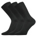 Lonka Zdravan Unisex ponožky - 3 páry BM000000627700101345 čierna