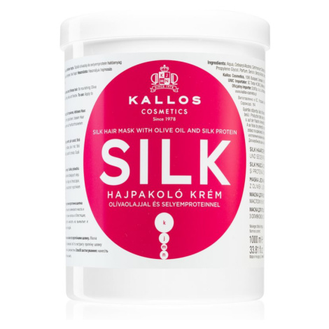 Kallos Silk maska pre suché a citlivé vlasy
