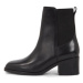 Tommy Hilfiger Členková obuv Essential Chelsea Boot FW0FW07516 Čierna