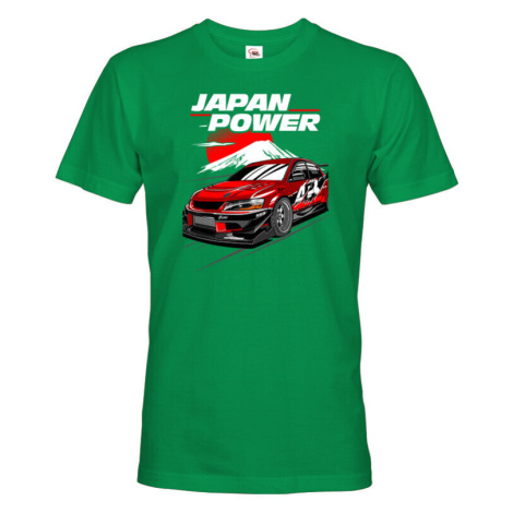 Pánské tričko s potlačou Mitsubishi Evo Tokyo Drift  -  tričko pre milovníkov aut