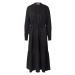 MSCH COPENHAGEN Košeľové šaty 'Norine Stephie'  čierna
