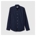 Košeľa GAP Slim-Fit Poplin Shirt Tapestry Navy