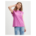 Pink Women's T-Shirt KARL LAGERFELD Ikonik - Women