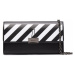 OFF-WHITE Binder Black listová kabelka