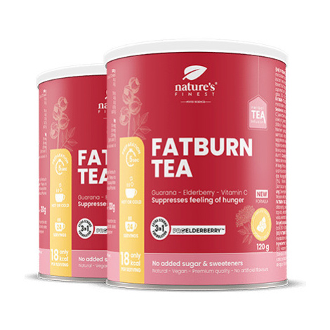 Fat Burn Slimming Tea 1+1 | Podpora metabolismu | Čaj z ostropestřce | Čaj z máty lékařské | Čaj