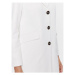Rinascimento Prechodný kabát CFC0113154003 Biela Regular Fit