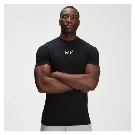Pánske tričko MP Adapt drirelease® Grit Print – čierne