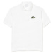 Lacoste  Unisex Loose Fit Polo - Blanc  Tričká a polokošele Biela