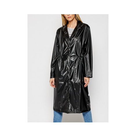 Rains Prechodný kabát String 1835 Čierna Regular Fit