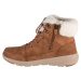 Hnedé dámske zimné členkové topánky Skechers On-The-GO Glacial Ultra - Cozyly 144178-CSNT