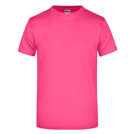 James&amp;Nicholson Unisex tričko JN002 Pink