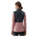 Dámska turistická mikina so zipsom 4F FLEECE-AW23TFLEF142-56S-LIGHT PINK