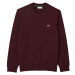 Lacoste  Fleece Crew Sweatshirt Bordeaux  Mikiny