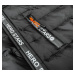 Čierno-grafitová pánska športová bunda (8M903-392)