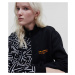 Mikina Karl Lagerfeld Athleisure Zip Up Sweatshirt Čierna
