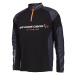 Savage Gear Tričko Tournament Gear Shirt 1/2 Zip Black Ink