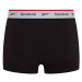 Reebok TRUNK OVETT 3pk Pánske boxerky, čierna, veľkosť