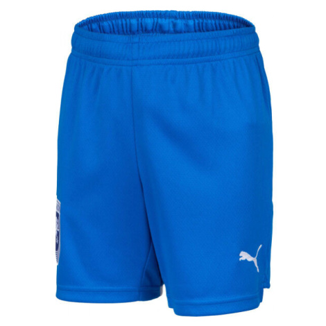 Puma UNIVERSITATEA CRAIOVA HOME SHORTS JR Chlapčenské futbalové šortky, modrá, veľkosť