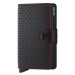 Secrid Miniwallet Perforated Black Red