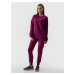 Women's jogger sweatpants 4F - purple