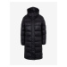 Čierny dámsky zimný prešívaný oversized kabát SAM 73