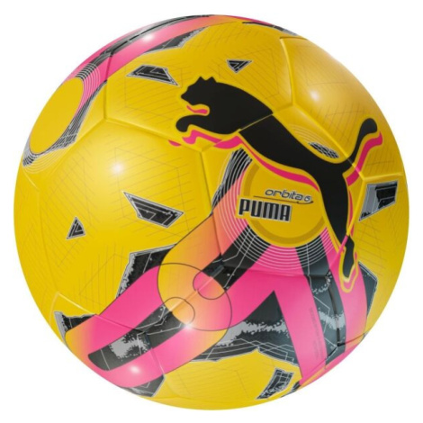 Puma ORBITA 6 MS Futbalová lopta, oranžová, veľkosť