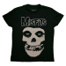 Misfits tričko Logo & Fiend Čierna