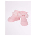 Yoclub Dievčenské ponožky s volánikom 6Pack SKA-0119G-AA0J-003 Viacfarebné 6-9 měsíců