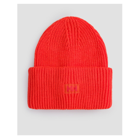 Červená čiapka Helly Hansen Hh Rib Beanie