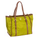 U.S Polo Assn.  BEUHU5922WIP-GREENTAN  Veľká nákupná taška/Nákupná taška Zelená