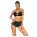 ČIERNE PERLEŤOVÉ BIKINY PIPPER NERO-GOLD M-604 (2)