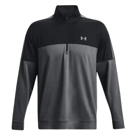 Under Armour STORM MIDLAYER Pánska golfová mikina, sivá, veľkosť