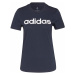 ADIDAS SPORTSWEAR Funkčné tričko 'Essentials  Logo'  námornícka modrá / biela