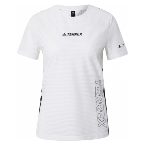 ADIDAS TERREX Funkčné tričko 'Parley Agravic TR Pro'  žltá / sivá / čierna / biela