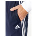 Adidas Teplákové nohavice Essentials Warm-Up 3-Stripes H46106 Tmavomodrá Regular Fit