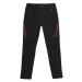 4F Outdoorové nohavice  červená / čierna