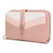 Miss Lulu moderná dámska peňaženka LP2215 - ružová