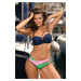 Magnolia Blu Scuro-Cricket-Hollywood swimsuit M-584 Navy-Green