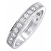 Brilio Silver Strieborný prsteň s kryštálmi 426 001 00299 04 56 mm
