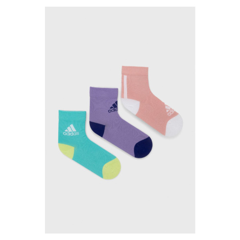 Detské ponožky adidas (3-pack) HC2630