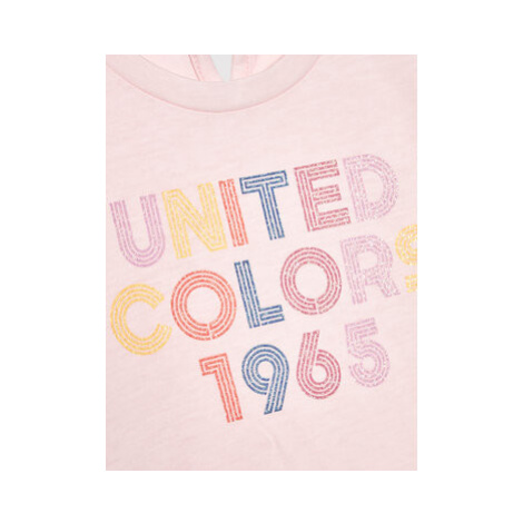 United Colors Of Benetton Tričko 3I1XC1527 Ružová Regular Fit