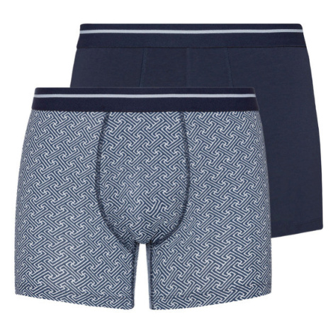 LIVERGY® Pánske boxerky, 2 kusy (námornícka modrá)