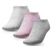 4F Súprava 3 párov detských členkových ponožiek 4FJSS23USOCF097 Farebná